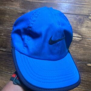 Nike Blue Cap with Black Logo